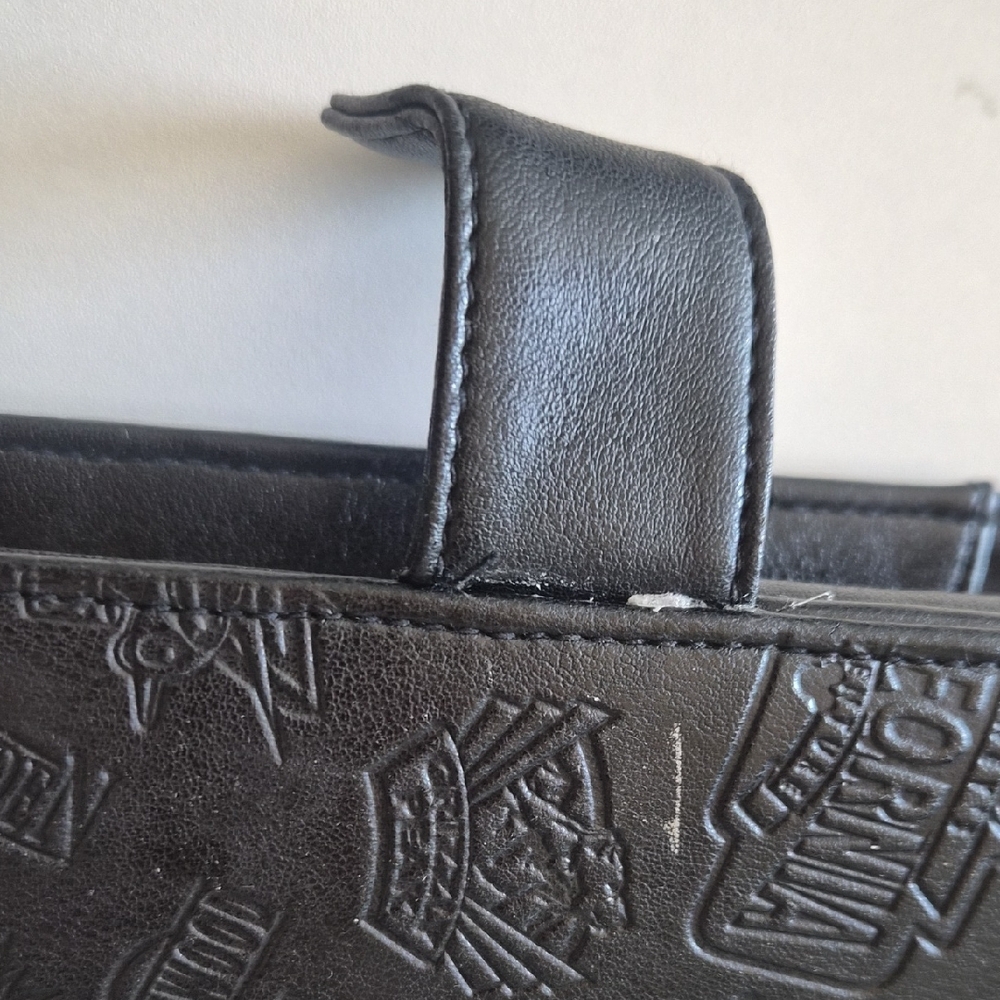 Disney Black Embossed California Adventure Organizer with Silver Badge - Picture 8 of 12